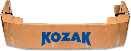 Vista 7 de Kozak Parachoques de repuesto de acero inoxidable para semirremolques internacionales Lonestar (Parte: 3814117C2) PLUS International Emblem