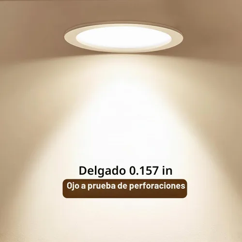 Vista 2 de Cabilock Cubierta de luz LED de repuesto para difusor de lámpara de techo, a prueba de deslumbramiento, cubierta de luz de techo, pantallas