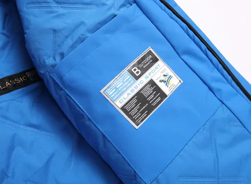 Vista 4 de Keevoom Abrigos de invierno para hombre, abrigo de nieve cálido, resistente al viento, impermeable, con capucha, snowboard, esquí, chaquetas