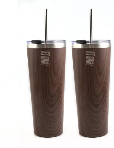 Vista 12 de Robert Irvine - Vaso térmico para vino negro de 12 onzas, juego de 2