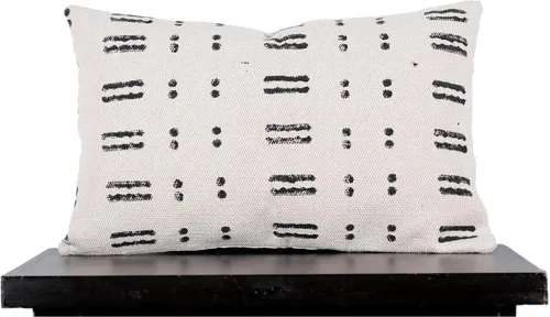 Vista 11 de Trade Star Mudcloth - Funda de cojín decorativa para lumbar, 100% algodón, color índigo, estilo granja, funda de almohada gruesa, estilo bohemio