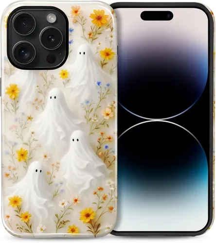Vista 74 de Funda para iPhone 13 iPhone 14, a prueba de golpes, funda protectora híbrida de 2 capas, doble protección contra caídas, antiarañazos, diseño Rojo