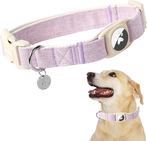 Vista 38 de DOGWONG Collar para perro de San Valentín, collar ajustable de algodón con corazón de caramelo azul, perfecto para perros pequeños a medianos