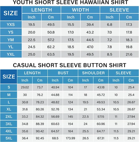 Vista 7 de PIGO Camisa hawaiana americana de pie grande para hombre, divertida camisa hawaiana con botones para hombre