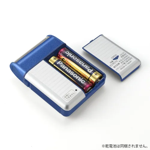 Vista 6 de Panasonic Afeitadora Hombre Traveler ES-RS10-A Azul DC3V (2 x AA Alkaline) (Modelo Japón)