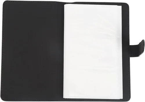 Vista 3 de Álbum de fotos, álbum de fotos universal de poliuretano de 3 pulgadas, 96 bolsillos, libro de almacenamiento de tarjetas bancarias para fotografía