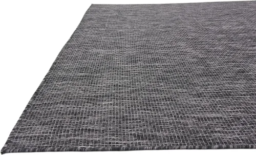 Vista 7 de Unique Loom Collection - Alfombra casual de transición sólida jaspeada para interiores y exteriores