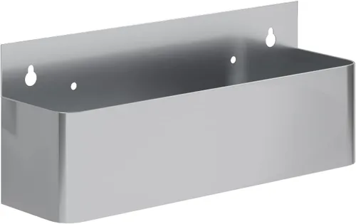 Vista 27 de AmGood 36 in. Rack de carril de velocidad de acero inoxidable de doble nivel para barras comerciales, NSF