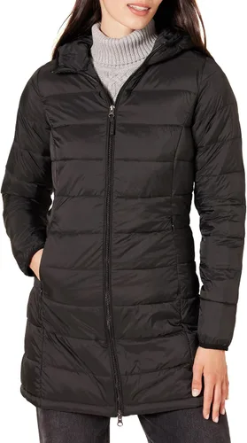 Vista 81 de Amazon Essentials - Abrigo acolchado, ligero y resistente al agua con capucha para mujer, disponible en talla extragrande