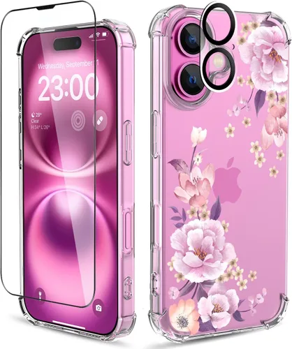 Vista 13 de Funda para iPhone 13 y iPhone 14 (6.1 pulgadas), funda protectora delgada de poliuretano termoplástico suave a prueba de golpes, bonito