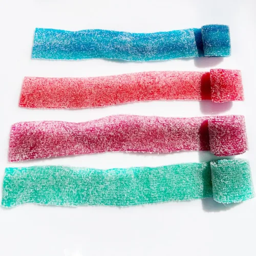 Vista 11 de Dulces de gomita ácida SweetGlob (1 libra, mango ácido)