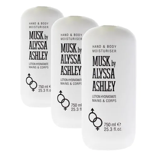 Vista 9 de Alyssa Ashley Loción corporal Musk Hand - Loción de manos para manos secas - Crema corporal para mujeres y hombres - Crema hidratante para piel