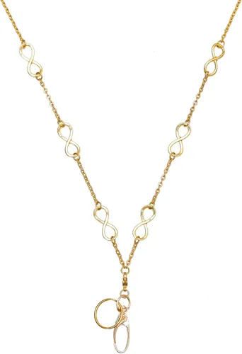 Vista 12 de Cordón de moda para mujer, collar de cadena súper fuerte para llaves