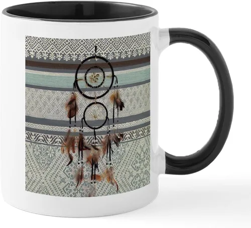 Vista 30 de CafePress Living The Dream Mugs Taza de café de cerámica de 11 oz (11.0 fl oz)