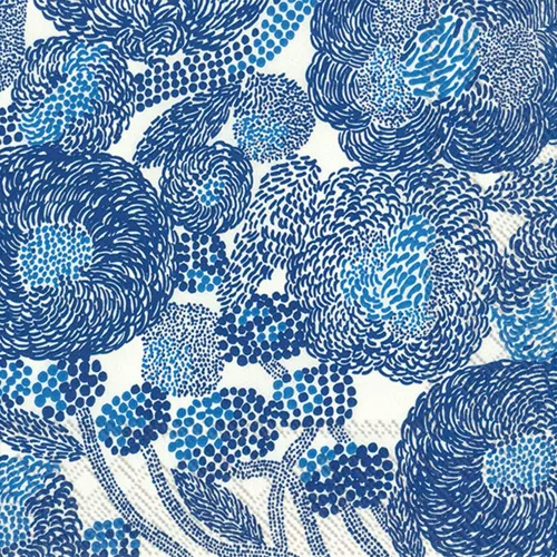 Vista 24 de IHR Ideal Home Range Servilletas de cena Marimekko desechables de 3 capas de papel, 8.5 x 4.5 pulgadas, Juhannustaika, 16