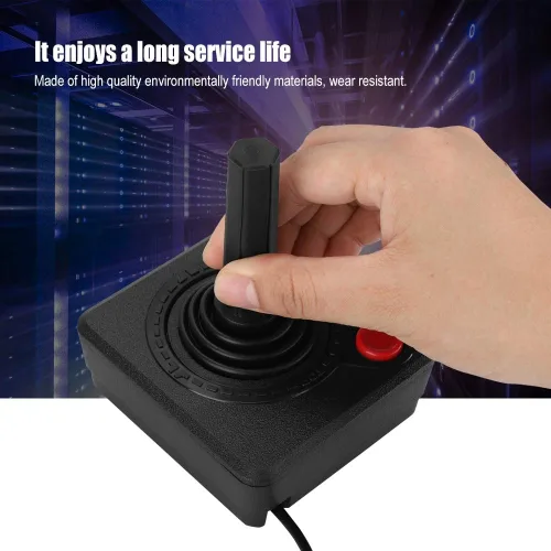 Vista 7 de Samfox Game Joystick Joystick Controller Retro Classic 3D Analog Controller Gamepad Joystick Console System Joystick Controller for Atari 2600