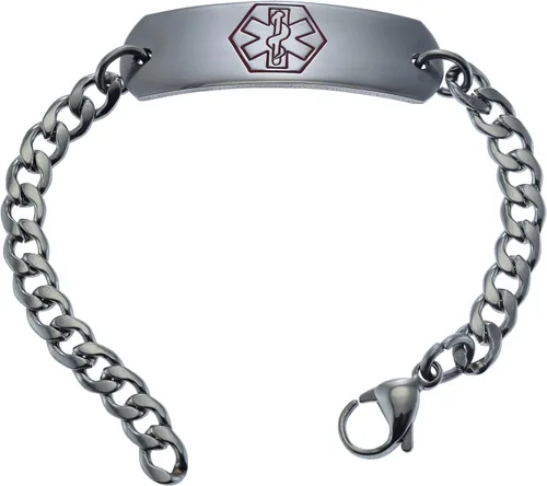 Vista 10 de Pulsera de identificación ajustable personalizada para niños y adultos Mariposa