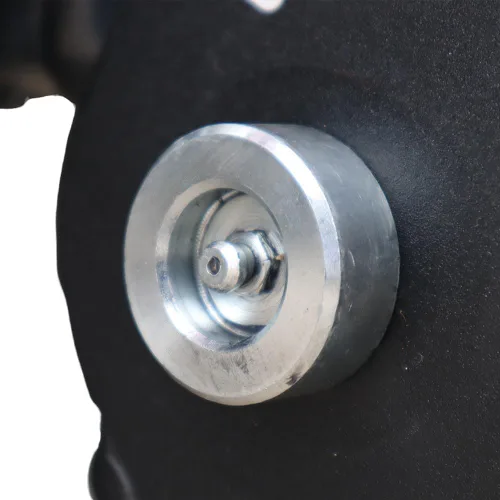 Vista 8 de Shocker Impact Max Cushion Hitch y bola combinada, elevación de 4" a caída de 4", se adapta a enganche de 2-1/2", negro, combo con bolas de 2