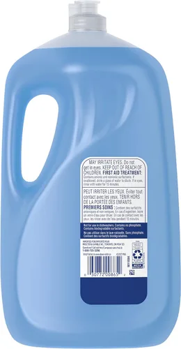 Vista 2 de Dawn Ultra - Repuesto de jabón para platos, líquido para lavavajillas, aroma original, 2.64 L