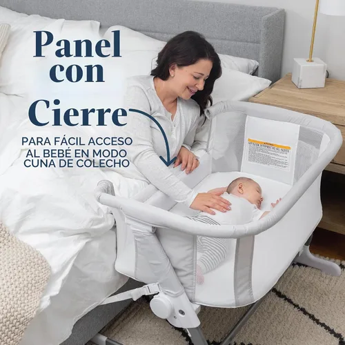 Vista 4 de Baby Delight Beside Me Cuna lateral y cama de noche para bebé