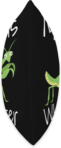 Vista 2 de Funny Praying Mantis Gifts Funny Whisperer Praying Mantis Humor Bug Lover - Almohada de 16 x 16 pulgadas, multicolor