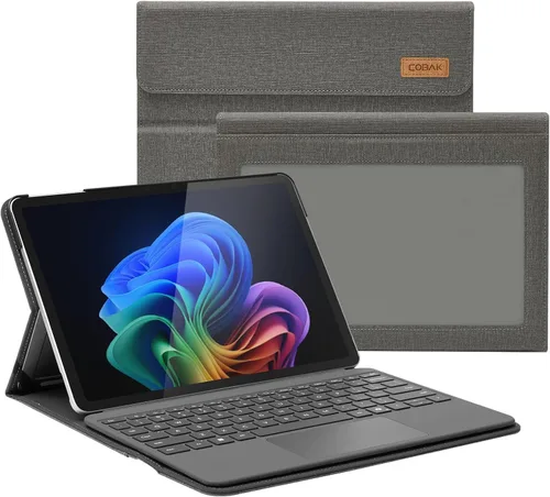 Vista 10 de CoBak Funda para Microsoft Surface Pro de 12" (2025), Premium Business Cover con soporte multiángulo, soporte para lápiz capacitivo integrado