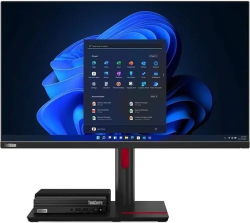 Vista 7 de Lenovo ThinkCentre M70q Gen 3 Mini PC - Computadora de escritorio Intel Core i5 Hexa-core de 12ª generación con RAM DDR4 de 16 GB, SSD NVMe de 256