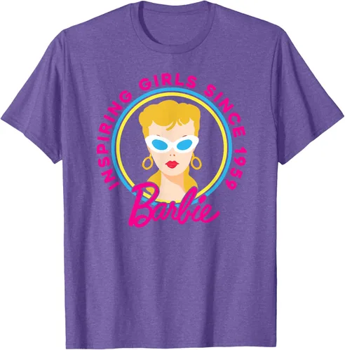 Vista 8 de Barbie - Camiseta inspiradora del 60 aniversario para niñas desde los 59 Negro