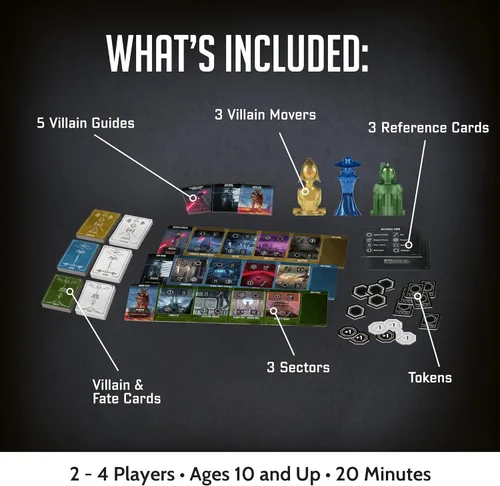 Vista 3 de Ravensburger Star Wars Villainous - Juego de mesa de estrategia de Scum and Villainy - Únete a Boba Fett, Seventh Sister o Cad Bane en este juego