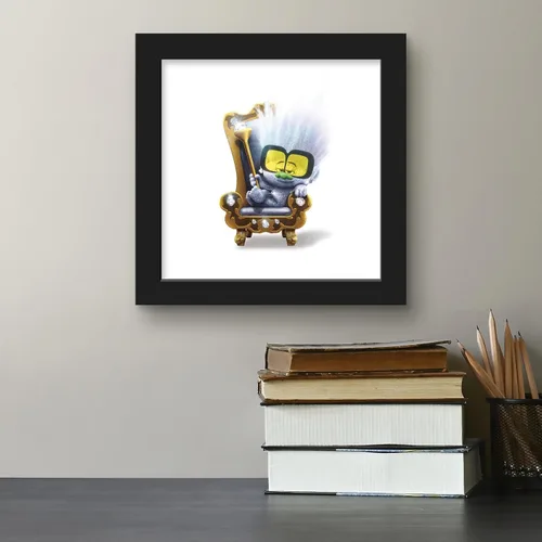 Vista 4 de Trends International Gallery Pops Trolls Band Together - Póster de pared con pequeños diamantes, 12.00 x 12.00 pulgadas, versión de marco negro