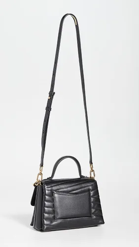 Vista 4 de Tory Burch Kira Chevron pequeño asa superior para mujer