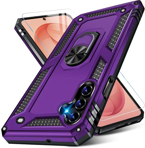 Vista 23 de Funda para Samsung Galaxy S21 5G resistente con protector de pantalla integrado, armadura dura, funda anticaída militar para Samsung S21 5G 6.2 2021