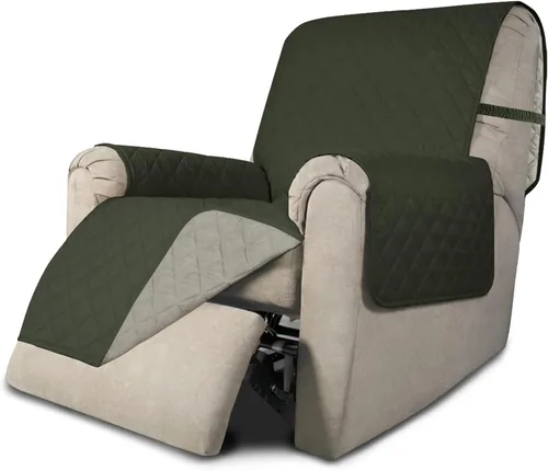 Vista 327 de Easy-Going - Funda reversible para sofá, resistente al agua, con varillas de espuma y correas elásticas, protector de muebles para mascotas y perros