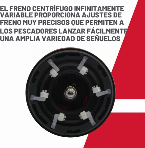 Vista 10 de Abu Garcia Revo STX Carrete de Pesca Baitcast de Perfil Bajo