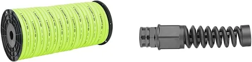 Vista 8 de Flexzilla Manguera Pro, carrete de plástico a granel, 5/8 pulgadas x 250 pies, ZillaGreen & Pro Manguera de agua reutilizable, hembra y macho, 5/8