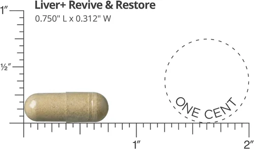 Vista 3 de DOCTORS' PREFERRED Liver+ Revive & Restore Fórmula 10 en 1 con hígado y cardo mariano de 4 pies clínicamente validados 60 cápsulas