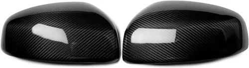 Vista 2 de Tapa de espejo retrovisor para Nissan 370Z 2009-2020 + cubierta de entrada de conducto de ventilación lateral para parachoques delantero