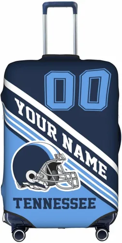 Vista 22 de Funda de equipaje personalizada, funda de maleta personalizada, diseña tu nombre y número, protector de equipaje elástico lavable, Arizona