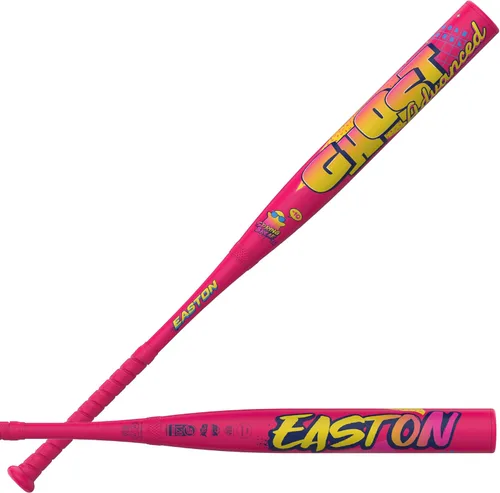 Vista 11 de Easton 2026 Bate de sóftbol Ghost Advanced Fastpitch Aprobado para todos los campos -8 / -9 / -10 / -11 Drop 2 piezas compuesto Rojo