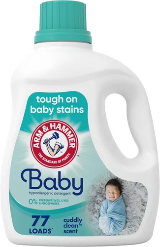 Vista 2 de Arm & Hammer, Detergente hipoalergénico con aroma suave y limpio, 45.5 onzas