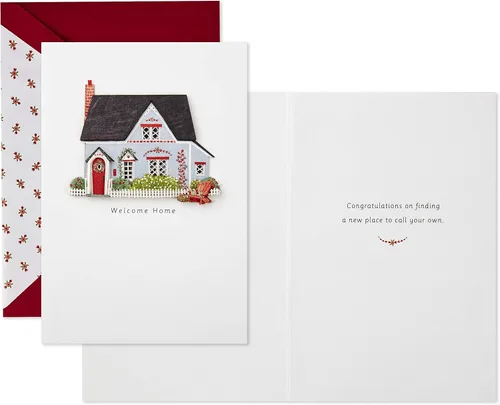 Vista 7 de Hallmark Signature - Tarjeta de bienvenida a la casa hecha a mano (Bienvenido a casa)