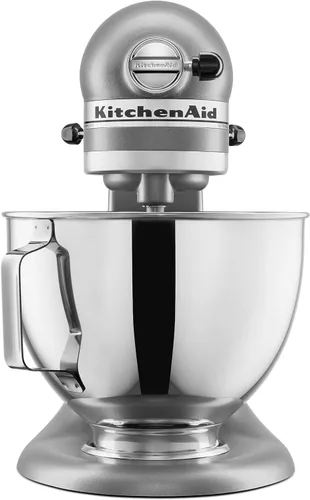 Vista 4 de KitchenAid Batidora de pie con cabezal inclinable de 4.5 cuartos de galón - KSM97