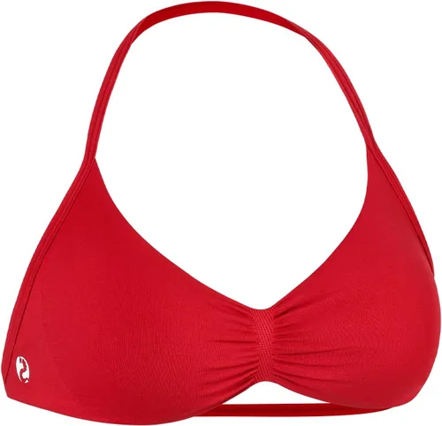 Vista 14 de AUROLA - Brasier deportivo Influence con tirantes delgados para mujer, brasier con relleno y tirantes de impacto sin espalda, para entrenamiento