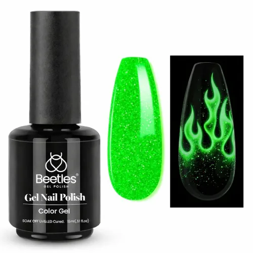 Vista 72 de Beetles - Esmalte de uñas en gel, 1 unidad de 0.5 onzas fluidas (15ml), extracción por remojo, arte de uñas, estética de manicura, bricolaje, curado
