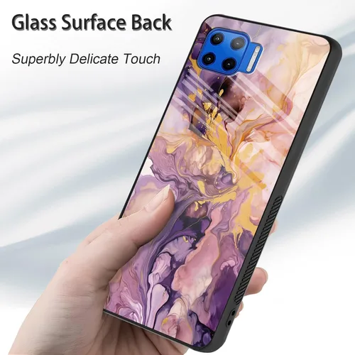 Vista 262 de Funda para Motorola Moto Edge 2022, cubierta trasera de vidrio templado con protector de pantalla, funda protectora a prueba de golpes para Motorola