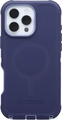 Vista 31 de OtterBox - Funda para iPhone 16, serie Defender, color azul (Baby Blue Jeans)