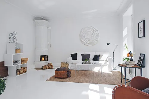 Vista 2 de À LA MAISON CEILINGS Medallón de techo de espuma rosa ROZAP-pw, blanco, paquete de 1