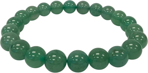 Vista 560 de Gem Avenue Handmade Round Bead Stretch Bracelet Unisex Natural Stone Beaded Jewelry for Men & Women, Elastic Wristband for Daily Wear