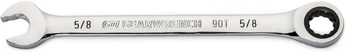 Vista 11 de GEARWRENCH Llave combinada de trinquete de 1" con arco oscilante de 4 grados y 12 puntos - 86953