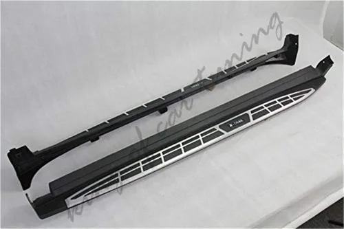 Vista 3 de Estribos de aluminio Estribos laterales Nerf Bars se adapta a Nissan X-Trail Rogue 2014 2015 2016 2017 2018 2019